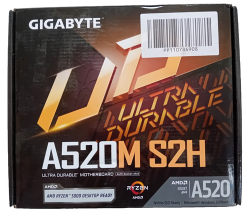 Gigabyte a520m s2h motherboard - s2h,