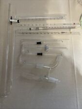 Job Lot of 16 Vintage Assorted Chemistry Glass Lab Glasses Laboratory Glassware