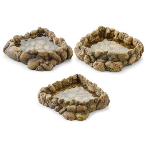Exo terra corner water dish - water,