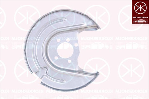 Brake backing plate dust - brake,