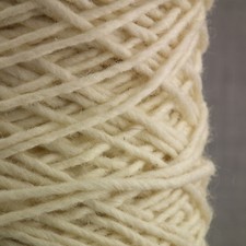 CHUNKY PURE SHETLAND WOOL ECRU