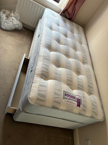 Single divan bed - divan,