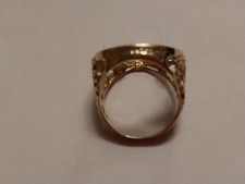 Half Sovereign RING MOUNT 9ct