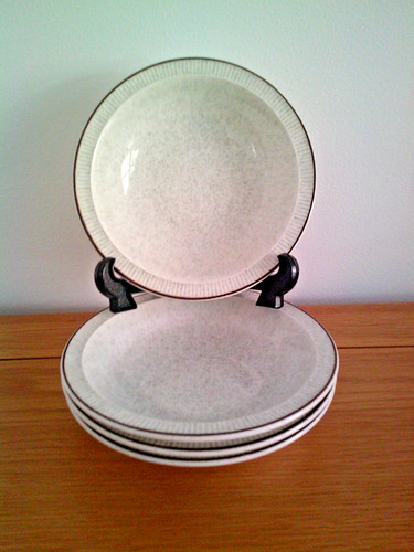 Poole pottery speckled - -,