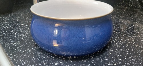 Denby imperial blue serving - blue,