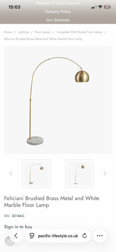 Pacific lighting brass metal - pacific,