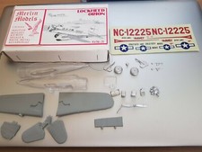 Vintage Merlin Models 1/72 Lockheed Orion Plastic & White metal kit #21