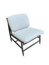 Ercol Chair in Walnut & C901 Linen W64 D74 H82 SH49cm  RRP £1850