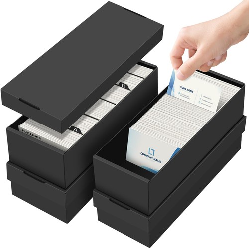 Business card storage box - box, 4