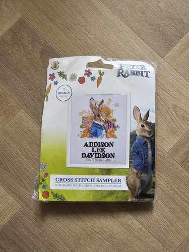 Peter rabbit cross stitch - rabbit,