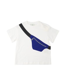 Fendi Kids Boys T-Shirts Cross