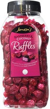 Jamesons Raspberry Ruffles Jar 1.5kg Classic British Confectionery Fondant Sweet