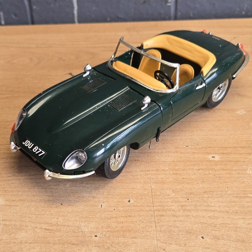 Burago 1961 jaguar type 18 - burago, e-type