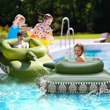 Inflatable water spray tank water battle toy swimming pool water spray truck