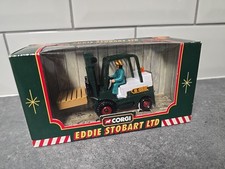 CORGI DIECAST FIGURE - EDDIE STOBART - FORKLIFT TRUCK - 56702