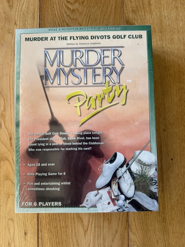 Murder mystery party - murder,