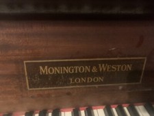 Antique Monington and Weston