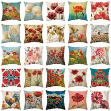 18x18 Inch Oil Painting Red