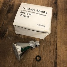 ARMITAGE SHANKS Overhead Mini Shower Head - S9312AA CHROME - Brand New In Box
