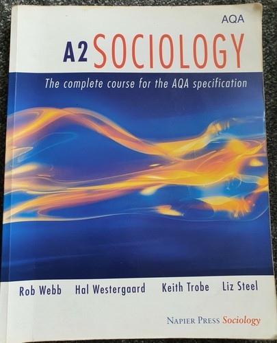 Aqa sociology webb et - a2, by