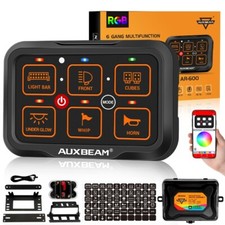 AUXBEAM Auto 6 Gang RGB Panel