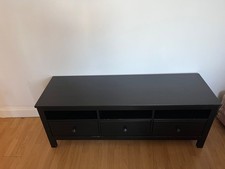 Ikea Hemnes Tv bench brown/ black long- 3 drawers