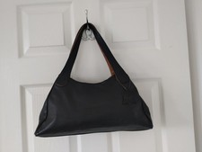 Gigi Black Leather Shoulder