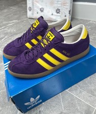 adidas Malmo Trainers Purple Size 8