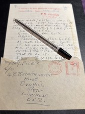 2 sided Ron Kray Letter on