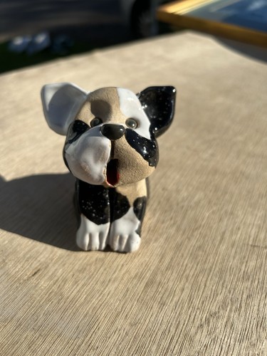 Hand painted dog - dog, figure