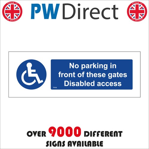 Sign parking front of - sign,