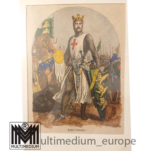 Antique king richard lionheart - antique,