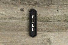 Pull Door Sign, Plaque