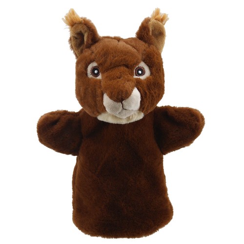 Red squirrel puppet - squirrel,