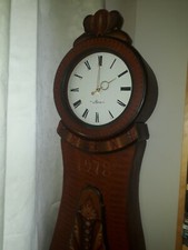 BEAUTIFUL SWEDISH MORA CLOCK MADE IN 1978 MODERN MOVEMENT  ?????? BARGAIN