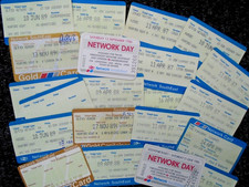 Lot of British Rail Network SouthEast tickets.