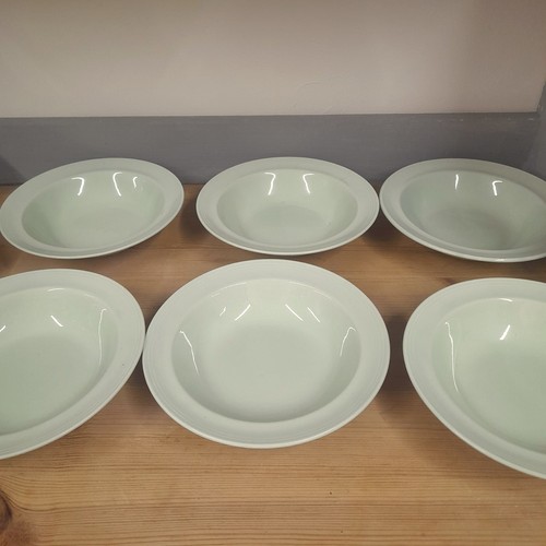 Grindley myrtle leaf bowls 6 - myrtle, bowls.