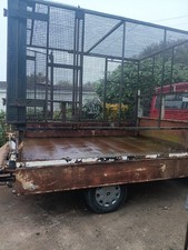 Tipper Cages For Transit Single Cab waste removal mesh cage 