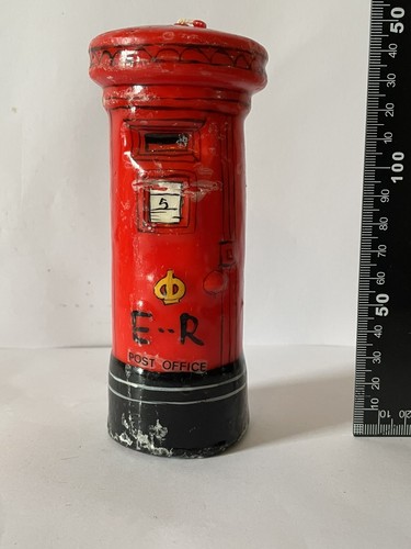 Vintage red post office wax - office,