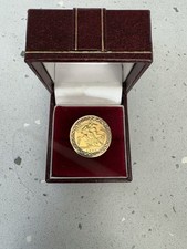 1982 gold half sovereign - gold,