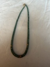 Vintage Green Stone Choker