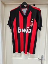 AC Milan Bwin home football jersey Ronaldinho Size XL