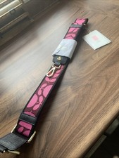 Orla Kiely Pink Webbing Bag