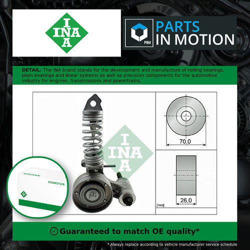Aux belt tensioner - aux, 533008530