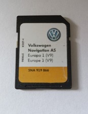 VW V9 Discover Media MIB2 Sat Nav Map SD Card (5NA919866) with 2025 Maps