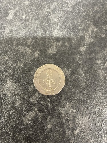 Rare 20p coin - , keys
