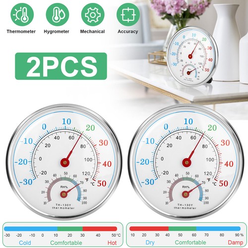 2pcs analog thermometer - 2pcs,