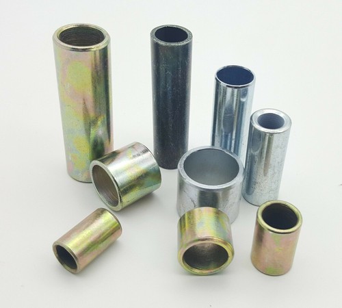 Steel metal bush spacer - steel,