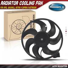 Radiator Cooling Fan for Opel Vauxhall Astra H Zafira B Astravan H 13147279 New