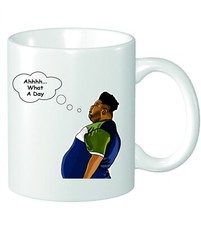 What A Day 11oz Mug, Harvey Price, Funny Gift, Birthday Gift, Drinkware, For Her